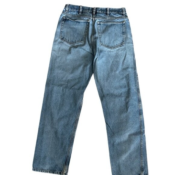 Penmans Vintage Mens Jeans Faded Distressed
Ripped 32x32 Denim High Waist Wide - Picture 2 of 4